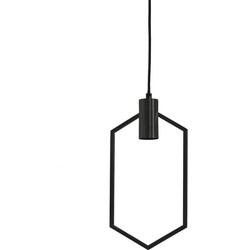 Light & Living - Hanglamp Aina - 20x5x40 - Zwart