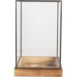 Clayre & Eef Decoratie Kweekkastje Transparant Glas