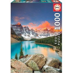 Educa Educa Lake Moraine - Banff National Park Canada (1000)