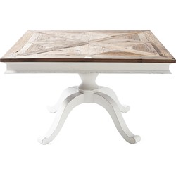 Riviera Maison Château Belvédère Dining Table, 130x130 cm