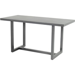 Gina Alu Ceramic Bar table 195x90xH100 cm I - Hartman