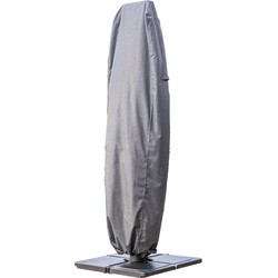 Hesperide Parasol Beschermhoes Hambo - grijs - polyester - waterafstotend - 30 x 60 x 210 cm - Loungesethoes
