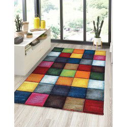 Vernazza Kleurrijk Multi vloerkleed - Blokjes - 200 X 290 CM