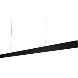 PURE LED pendel lang 250cm 42W zwart