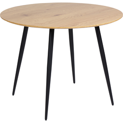 Beliani BJORKA - Eettafel-Lichte houtkleur-MDF