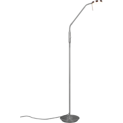 Moderne Vloerlamp Monza - Metaal - Grijs
