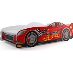 Autobed `Rookie Racer Red 80 x 160 cm | Perfecthomeshop