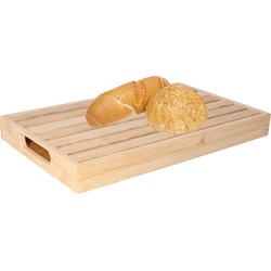 Svenska Living Snijplank - met kruimel opvangbak - bamboe - 38 x 23 cm - Snijplanken