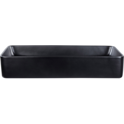 ULUA - Wastafel - Zwart - 61 x 35 cm - Keramiek