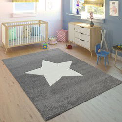 Kindervloerkleed - Cosena - Grijs - 160x230 cm