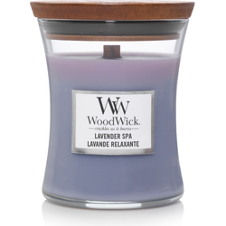 Woodwick Medium Candle Lavender Spa