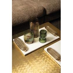 PTMD Plateau Dez - 30x23x5 cm - Marmer - Goud