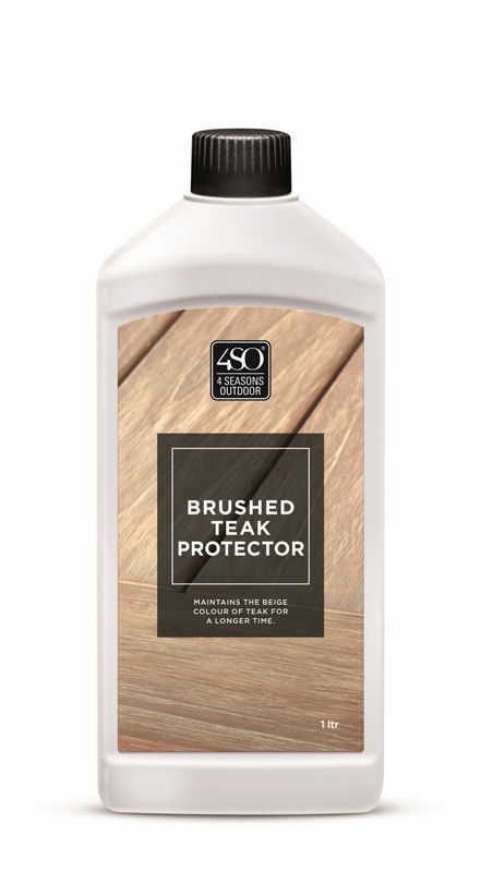 Brushed teak protector - 