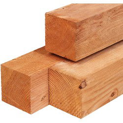 Paal Red Class Wood 14,0x14,0x400 cm Tuindeco