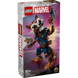 LEGO LEGO SUPER HEROES Rocket en Baby Groot Lego - 76282