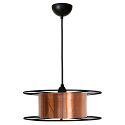 Hanglamp SPOOL Deluxe Zwart
