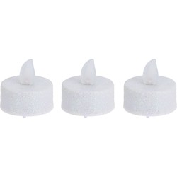 Ambiance Light Waxinelichtjes - LED - 6 stuks - wit - LED kaarsen