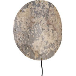 PTMD Hen Natural Stone Veneer Wall Lamp Small