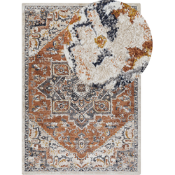 Beliani METSAMOR - Laagpolig-Beige-Polypropyleen