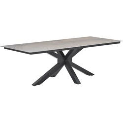 Ireland tafel - 240x100 cm - Centostone Rome bronze