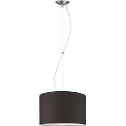 hanglamp basic deluxe bling Ø 35 cm - bruin