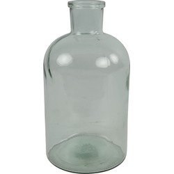 Countryfield vaas - helder/transparant - glasA - apotheker fles - D14 x H27 cm - Vazen