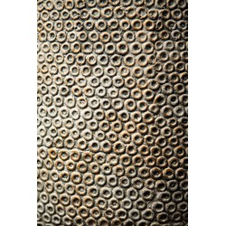 PTMD Bloempot Laim - 30x30x30 cm - Cement - Grijs