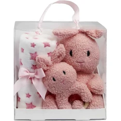 Unique Living - Giftbox Baby Surprise Rabbit  - 90x75cm