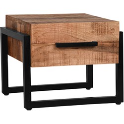 LABEL51 Salontafel Bolivia - Rough - Mangohout - 50 cm