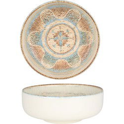 Rinart Kommetje - Celest - Porselein - 14 cm (370cc) - set van 6