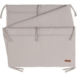 Baby's Only Bedbumper - Bedomrander Breeze - Urban Taupe - 180x40 cm - 100% katoen