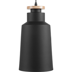 Beliani NEVA - Hanglamp-Lichte houtkleur-Aluminium
