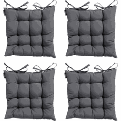 Madison -  Zitkussen Panama grey - Ca. 46x46 cm - Set van 4