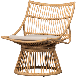 WOOOD Fauteuil Alatna - Wicker - Naturel - 80x64x53