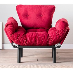 Fauteuil Nitta Single Maroon