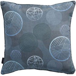 Sierkussen Circle blauw 50 cm x 50 cm (4 stuks)