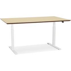 Elektrisch zit-sta bureau BIONIK beige