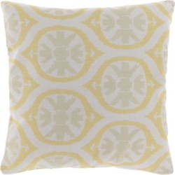 Unique Living - Kussen Diego 45x45cm Soft Yellow