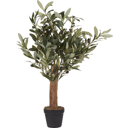 Beliani OLIVE TREE - Kunstplant-Groen-Synthetisch materiaal