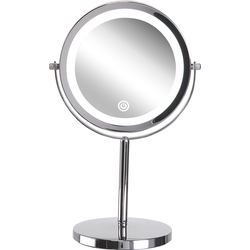 Beliani VERDUN - Make-up spiegel-Zilver-Metaal