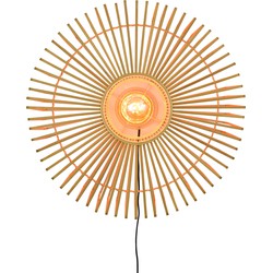 Wandlamp Bromo - Bamboe - Ø60cm