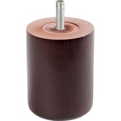 Van Landschoot Potenset Rond Hout Wenge 12 cm