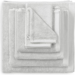 Heckett & Lane 3 stuks Premium Washand 16 x 21 cm Glacier Grey