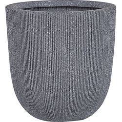 CHIOS - Plantenbak - Grijs - 44 cm - Polyresin