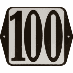 Hausnummer Standardnummer 100 - Warentuin Mix