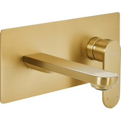 CHUNGARA - Wandgemonteerde mengkraan - Goud - Messing