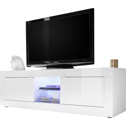 Tv-meubel 2 deuren zonder verlichting L180 cm - Initial