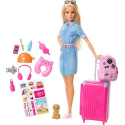 Barbie Barbie gaat op reis pop FWV25