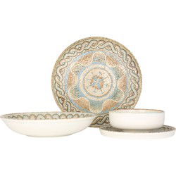 Rinart Serviesset - Celest - 24 delig - 6 Personen - Porselein