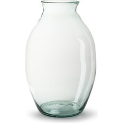 Bloemenvaas - Eco glas transparant - H55 x D36 cm - Vazen